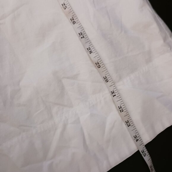 NEW Madewell V-neck Mini Shirtdress 100% Cotton in Eyelet White Size S - Picture 14 of 14